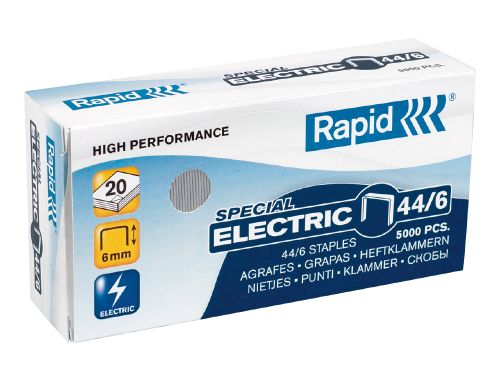 Agrafes rapid n 44/6 galvanizados caixa de 5000 agrafes , Rapid , 58553 , 7313468681005